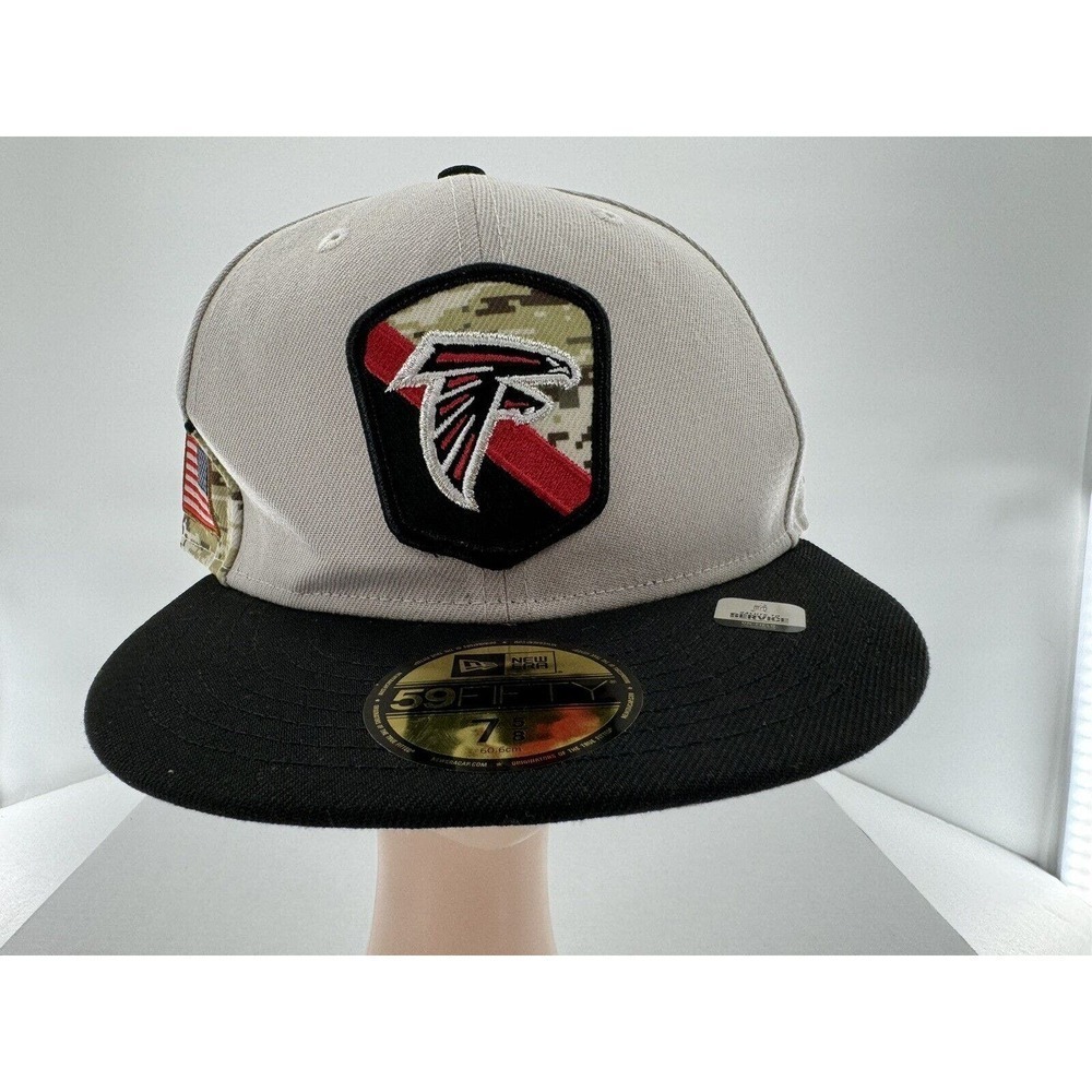 ERA ATLANTA FALCONS Salute To Service Fitted Hat Cap Size 7 5/8 New USA​​​ - Picture 11 of 11